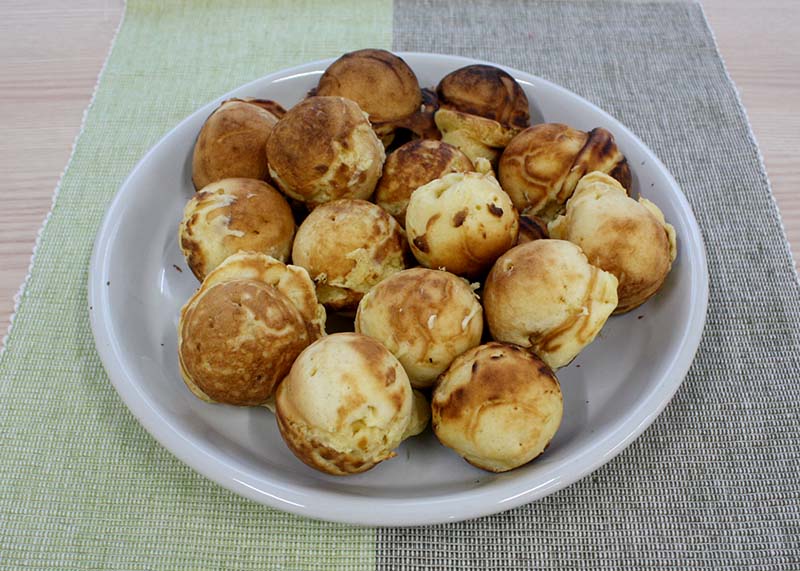 たこ焼き器で作る簡単おやつ ホットデザート なじょったニュース